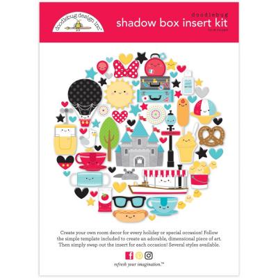 Doodlebug Fun At The Park - Shadowbox Insert Kit